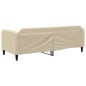 vidaXL Sofá cama tela color crema 80x200 cm