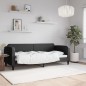 vidaXL Sofá cama tela negro 80x200 cm vidaXL Sofá cama tela negro 80x200 cm