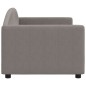 vidaXL Sofá cama tela gris taupe 80x200 cm vidaXL Sofá cama tela gris taupe 80x200 cm