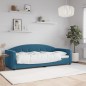 vidaXL Sofá cama terciopelo azul 80x200 cm vidaXL Sofá cama terciopelo azul 80x200 cm