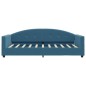 vidaXL Sofá cama terciopelo azul 80x200 cm vidaXL Sofá cama terciopelo azul 80x200 cm
