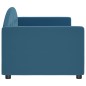 vidaXL Sofá cama terciopelo azul 80x200 cm vidaXL Sofá cama terciopelo azul 80x200 cm