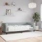 vidaXL Sofá cama terciopelo gris claro 90x200 cm vidaXL Sofá cama terciopelo gris claro 90x200 cm
