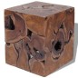 vidaXL Taburetes/mesa de centro madera de teca maciza vidaXL Taburetes/mesa de centro madera de teca maciza