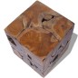 vidaXL Taburetes/mesa de centro madera de teca maciza vidaXL Taburetes/mesa de centro madera de teca maciza