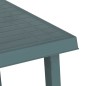 vidaXL Mesa de camping con aspecto de madera PP verde 79x56x64 cm vidaXL Mesa de camping con aspecto de madera PP verde 79x56x64 cm