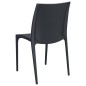 vidaXL Sillas de jardín 2 uds polipropileno gris antracita 50x46x80 cm vidaXL Sillas de jardín 2 uds polipropileno gris antracita 50x46x80 cm