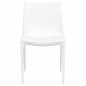 vidaXL Sillas de jardín 2 uds polipropileno blanco 50x46x80 cm vidaXL Sillas de jardín 2 uds polipropileno blanco 50x46x80 cm