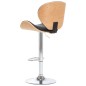 vidaXL Taburete de cocina cuero sintético negro vidaXL Taburete de cocina cuero sintético negro