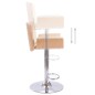 vidaXL Taburete de cocina cuero sintético color crema vidaXL Taburete de cocina cuero sintético color crema