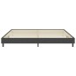 vidaXL Estructura de cama Box Spring tela gris 200x200 cm vidaXL Estructura de cama Box Spring tela gris 200x200 cm