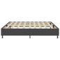 vidaXL Estructura de cama Box Spring tela gris 200x200 cm vidaXL Estructura de cama Box Spring tela gris 200x200 cm