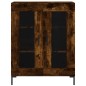 vidaXL Aparador alto madera contrachapada roble ahumado 69,5x34x180 cm vidaXL Aparador alto madera contrachapada roble ahumado 69,5x34x180 cm
