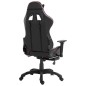 vidaXL Silla gaming con reposapiés cuero sintético color vino tinto vidaXL Silla gaming con reposapiés cuero sintético color vino tinto
