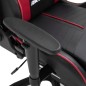 vidaXL Silla gaming con reposapiés cuero sintético color vino tinto vidaXL Silla gaming con reposapiés cuero sintético color vino tinto