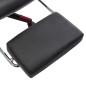 vidaXL Silla de gaming reposapiés cuero sintético negro y rojo tinto vidaXL Silla de gaming reposapiés cuero sintético negro y rojo tinto