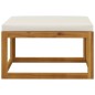 vidaXL Juego muebles de jardín y cojines 5 piezas madera maciza acacia vidaXL Juego muebles de jardín y cojines 5 piezas madera maciza acacia