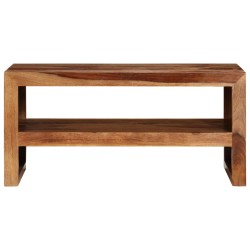 vidaXL Mesita para la TV de madera de sheesham maciza