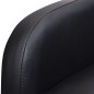 vidaXL Sillón de masaje de cuero sintético negro vidaXL Sillón de masaje de cuero sintético negro