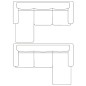 vidaXL Sofá modular de 3 plazas de cuero artificial negro vidaXL Sofá modular de 3 plazas de cuero artificial negro