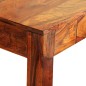 vidaXL Mesa consola con 3 cajones madera maciza Sheesham 80 cm vidaXL Mesa consola con 3 cajones madera maciza Sheesham 80 cm