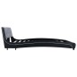 vidaXL Estructura de cama de cuero sintético negro 140x200 cm