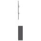 vidaXL Mueble de entrada madera contrachapada gris 100x25x76,5 cm vidaXL Mueble de entrada madera contrachapada gris 100x25x76,5 cm