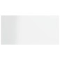 vidaXL Estante estantería 4uds contrachapada blanco brillo 40x20x1,5cm vidaXL Estante estantería 4uds contrachapada blanco brillo 40x20x1,5cm