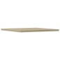 vidaXL Estante estantería 4 uds contrachapada roble Sonoma 40x40x1,5cm