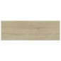 vidaXL Estante estantería 4 uds contrachapada roble Sonoma 60x20x1,5cm vidaXL Estante estantería 4 uds contrachapada roble Sonoma 60x20x1,5cm