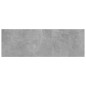 vidaXL Estante estantería 4uds contrachapada gris hormigón 60x20x1,5cm vidaXL Estante estantería 4uds contrachapada gris hormigón 60x20x1,5cm