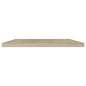 vidaXL Estante estantería 4 uds contrachapada roble Sonoma 40x30x1,5cm vidaXL Estante estantería 4 uds contrachapada roble Sonoma 40x30x1,5cm