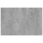 vidaXL Estante estantería 4uds contrachapada gris hormigón 60x40x1,5cm