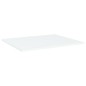 vidaXL Estantes para estantería 4 uds contrachapada blanco 60x50x1,5cm