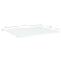 vidaXL Estantes para estantería 4 uds contrachapada blanco 60x50x1,5cm