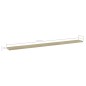vidaXL Estante estantería 4uds contrachapada roble Sonoma 100x10x1,5cm vidaXL Estante estantería 4uds contrachapada roble Sonoma 100x10x1,5cm