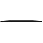 vidaXL Estantes para estantería 4 uds contrachapada negro 100x50x1,5cm