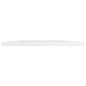 vidaXL Estante para estantería 4 uds madera blanco brillo 100x30x1,5cm vidaXL Estante para estantería 4 uds madera blanco brillo 100x30x1,5cm