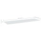 vidaXL Estante para estantería 4 uds madera blanco brillo 100x30x1,5cm vidaXL Estante para estantería 4 uds madera blanco brillo 100x30x1,5cm