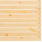 vidaXL Sofá central de jardín 2 pzas cojines madera pino maciza gris vidaXL Sofá central de jardín 2 pzas cojines madera pino maciza gris