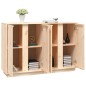 vidaXL Aparador de madera maciza de pino 120x35x80 cm vidaXL Aparador de madera maciza de pino 120x35x80 cm