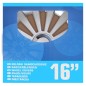 ProPlus Juego de tapacubos 4 unidades Meridian plateado 16" ProPlus Juego de tapacubos 4 unidades Meridian plateado 16"