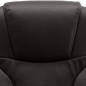 vidaXL Silla de oficina de cuero auténtico marrón vidaXL Silla de oficina de cuero auténtico marrón