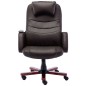 vidaXL Silla de oficina de masaje de cuero sintético marrón vidaXL Silla de oficina de masaje de cuero sintético marrón