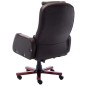 vidaXL Silla de oficina de masaje de cuero sintético marrón vidaXL Silla de oficina de masaje de cuero sintético marrón