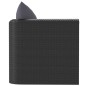 vidaXL Sillón con cojines de ratán sintético negro vidaXL Sillón con cojines de ratán sintético negro