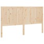vidaXL Cabecero de cama madera maciza de pino 185,5x4x100 cm