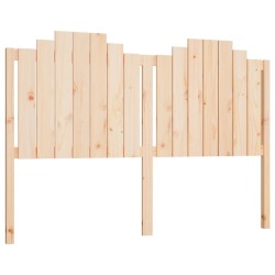 vidaXL Cabecero de cama madera maciza de pino 156x4x110 cm