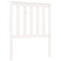 vidaXL Cabecero de cama madera maciza de pino blanco 81x6x101 cm vidaXL Cabecero de cama madera maciza de pino blanco 81x6x101 cm