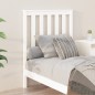 vidaXL Cabecero de cama madera maciza de pino blanco 81x6x101 cm vidaXL Cabecero de cama madera maciza de pino blanco 81x6x101 cm